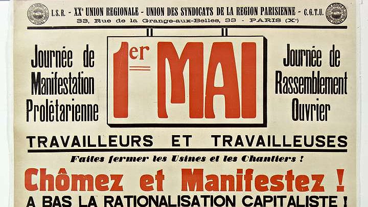 Illustration - symbole de la lutte internationale des travailleurs