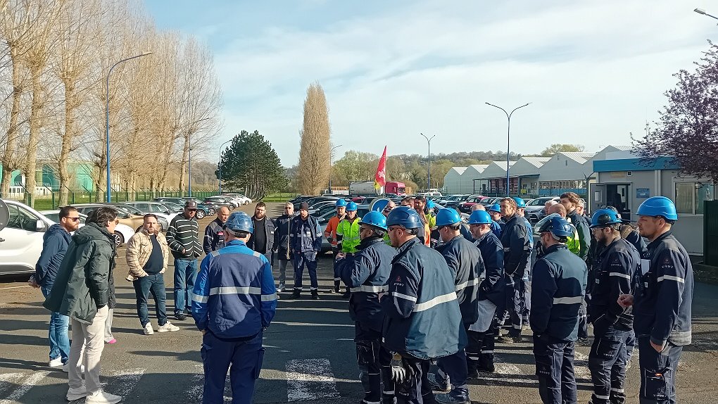 Illustration - Synthomer : Une lutte pour les embauches.