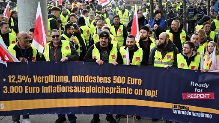 Illustration - grèves dans le secteur aérien