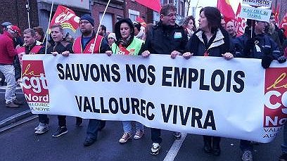 Illustration - manifestation contre les suppressions d’emplois
