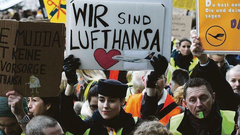 Illustration - en Allemagne aussi, c’est la grève