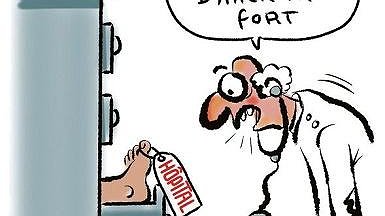 Illustration - qui veut tuer l’hôpital public, l’accuse de déficit