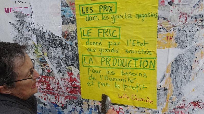 Illustration - “Travailleurs, sauvons-nous nous-mêmes !”