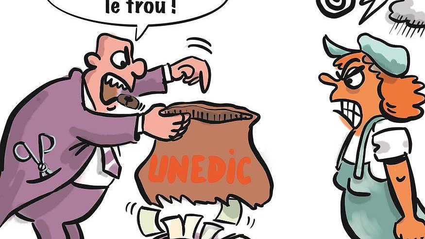 Illustration - les employeurs responsables du déficit