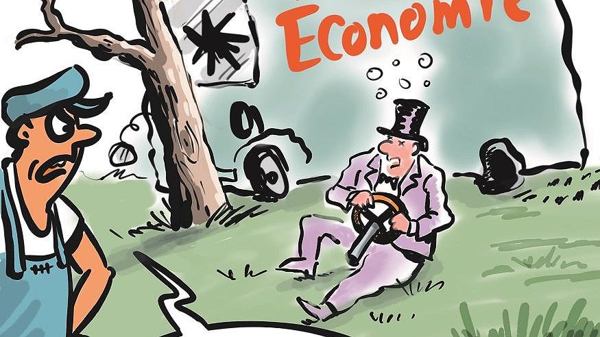 Illustration - un tournant social avec le patronat au volant