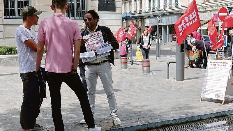 Illustration - Les militants de Lutte ouvrière à votre rencontre