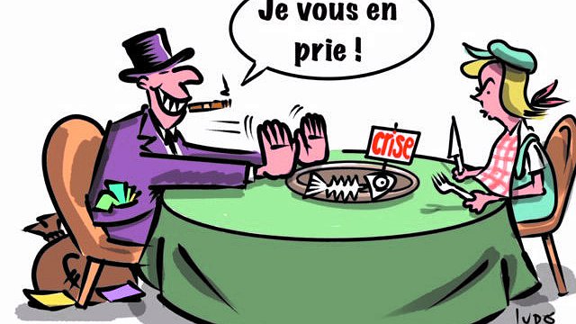 Illustration - la guerre aux travailleurs confirmée