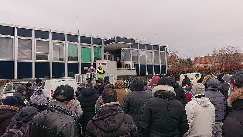 Illustration - en grève contre le vol des pauses