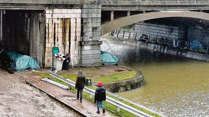 Illustration - migrants, une traque inhumaine