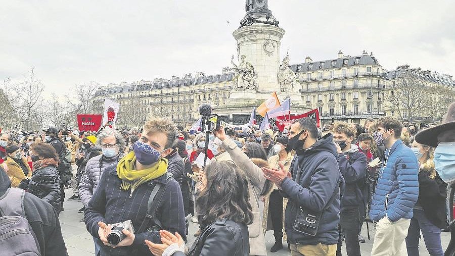 Illustration - “On se bat pour ne pas crever”