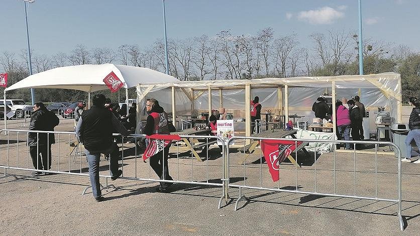 Illustration - grève contre des méthodes indignes