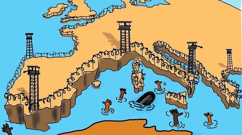 Illustration - pour la liberté de circulation