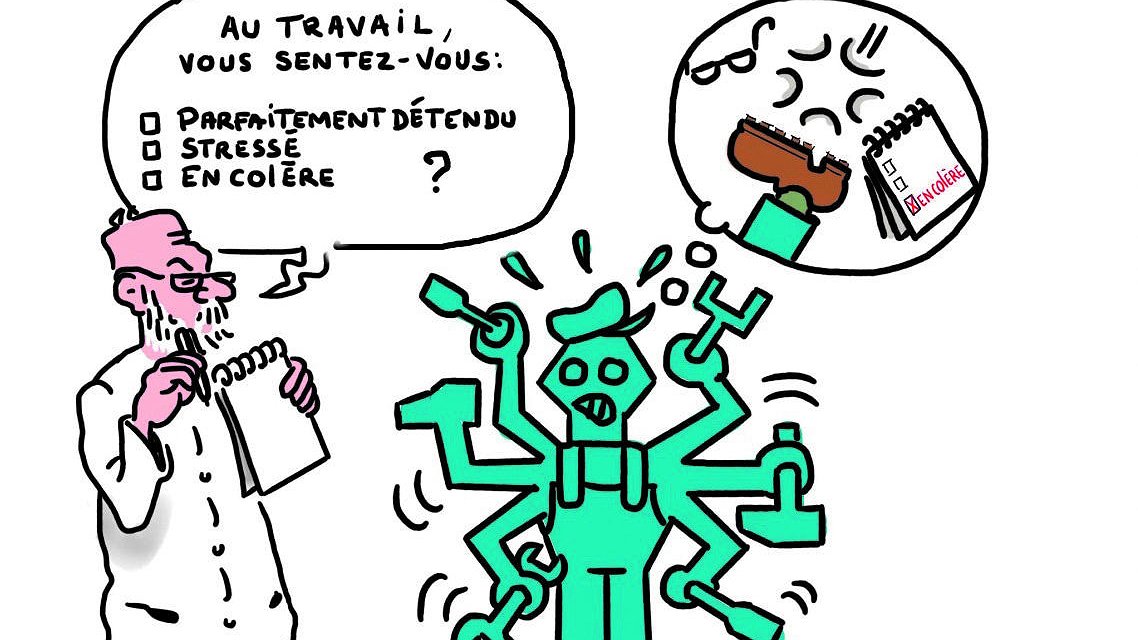 Illustration - conditions de travail aggravées