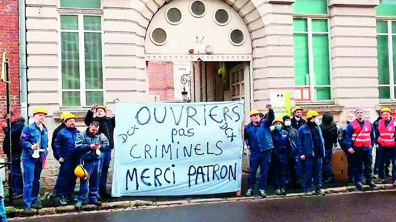 Illustration - ouvriers, pas criminels !