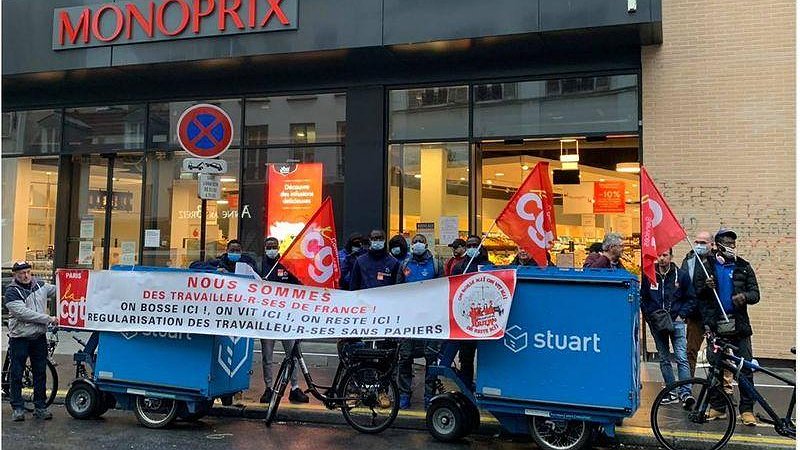 Illustration - "On bosse ici, on vit ici,on reste ici !"