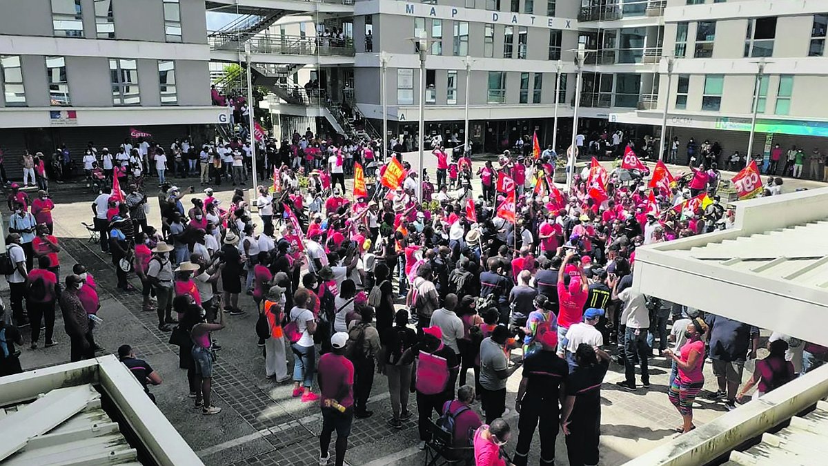 Illustration - première journée de grève générale