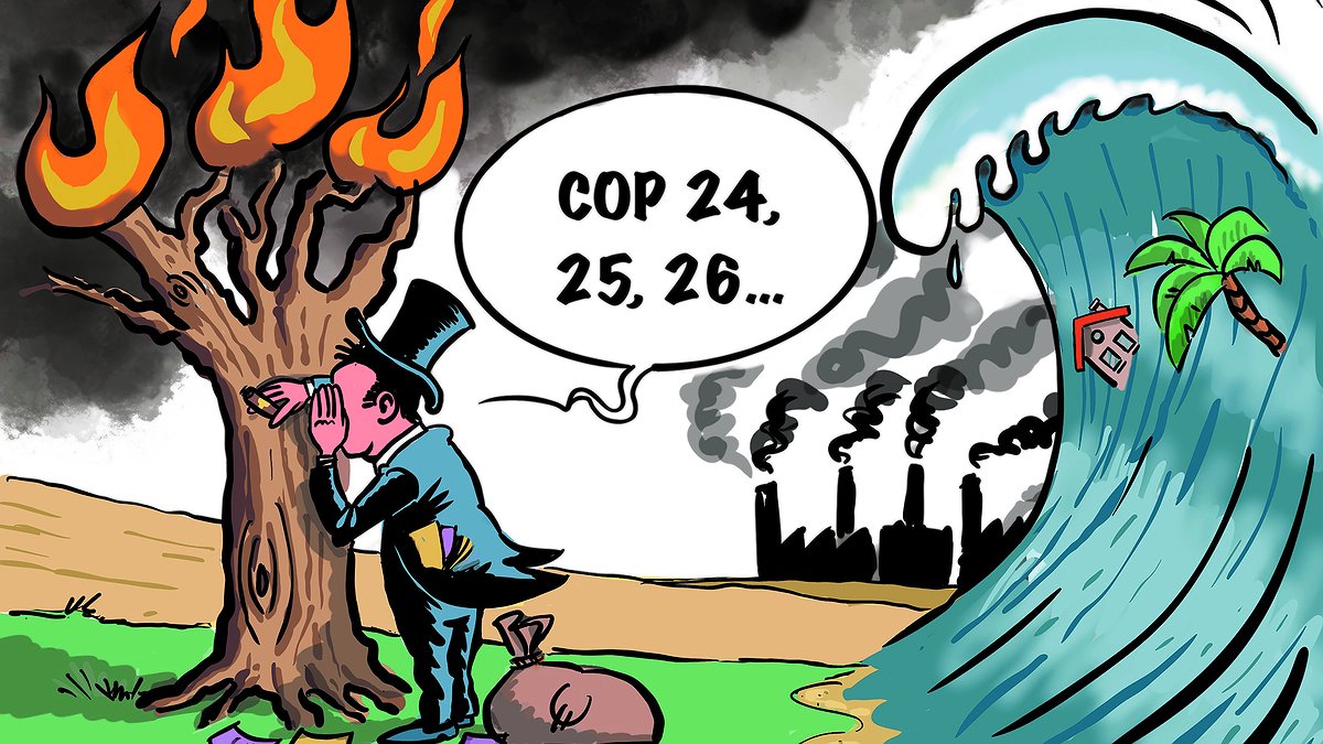 Illustration - au sommet des promesses non tenues