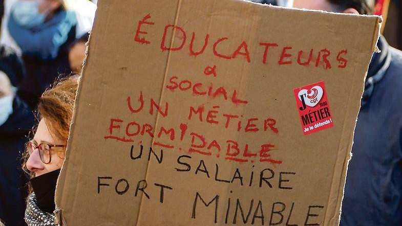 Illustration - grève pour les salaires