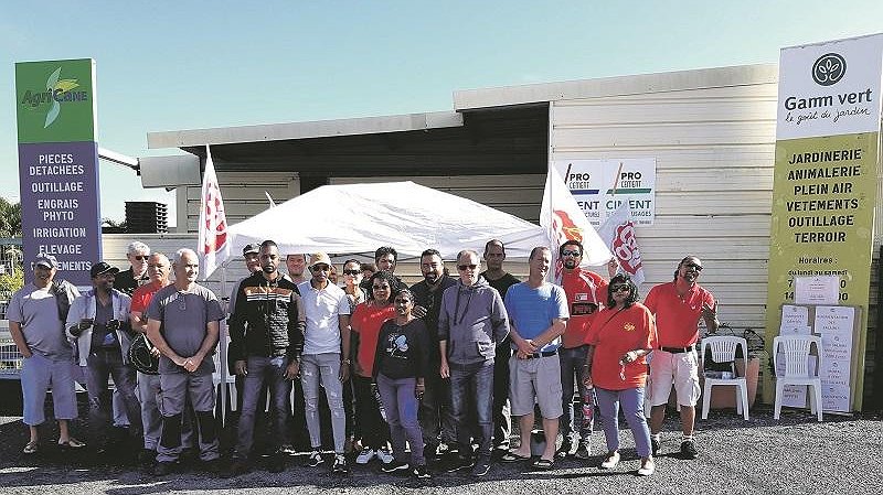 Illustration - en grève