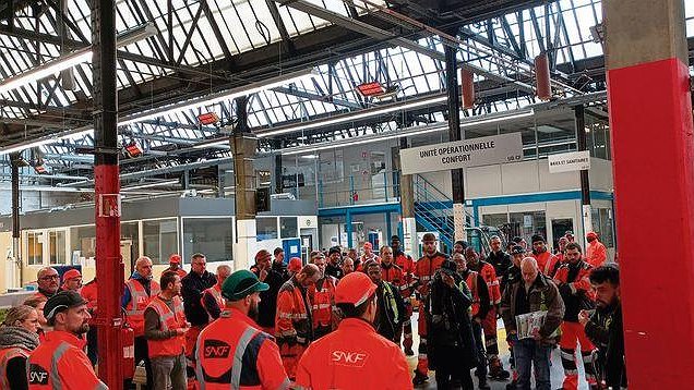 Illustration - le nettoyage en grève