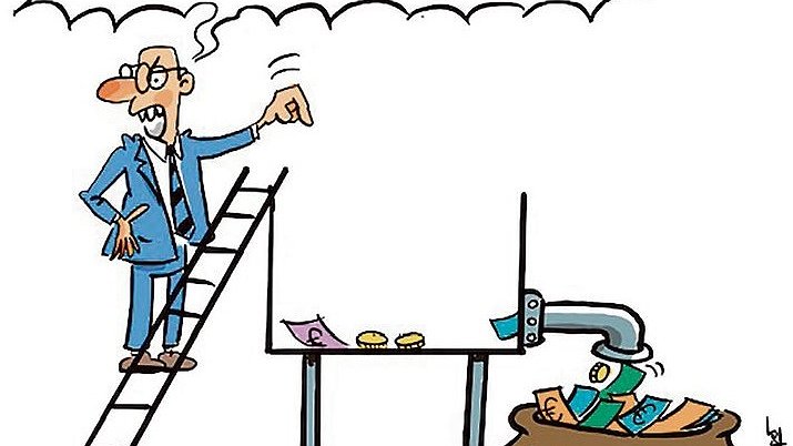 Illustration - l’ardoise du patronat