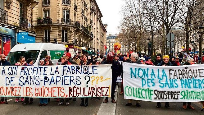 Illustration - contre les lois anti-immigrés