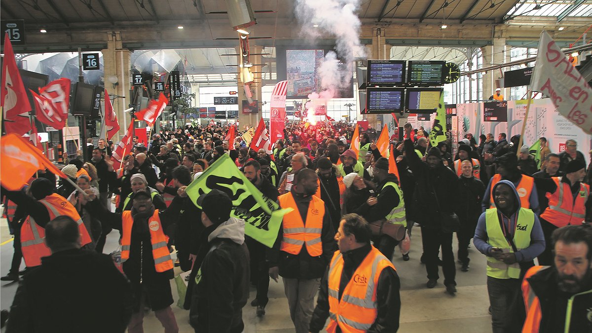 Illustration - Travailleurs français, algériens ou originaires des quatre coins dumonde : mêmes patrons, même combat !
