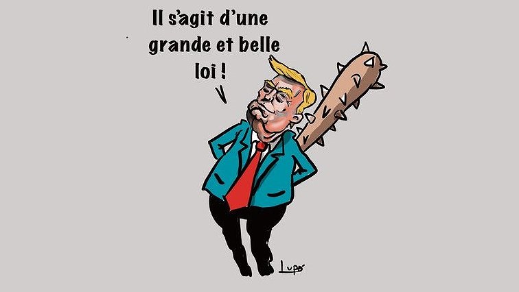 Illustration - l’offensive antiouvrière de Trump