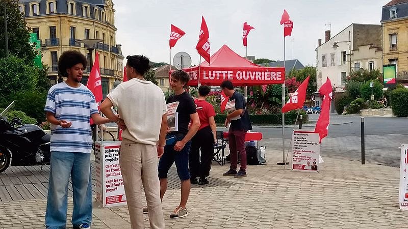 Illustration - Les militants de Lutte ouvrière à votre rencontre