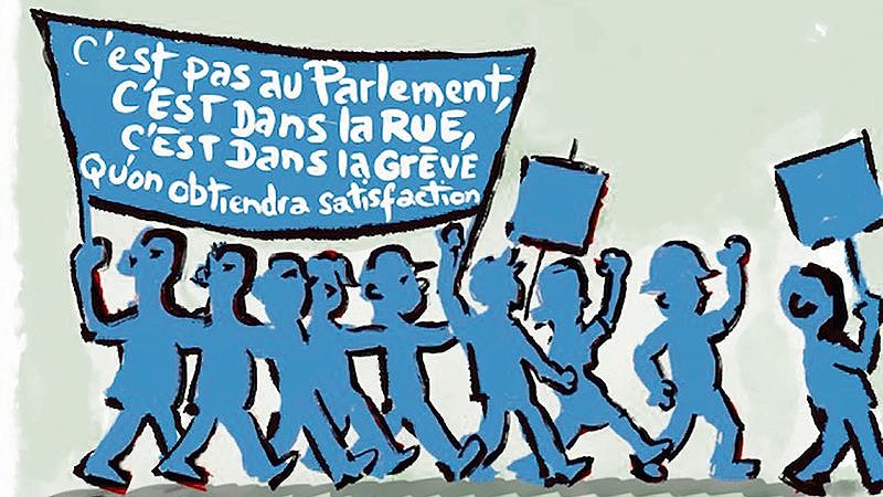 Illustration - l’espoir n’est pas au Parlement !