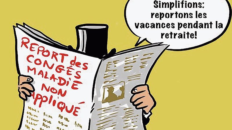 Illustration - le patronat ne lâche rien