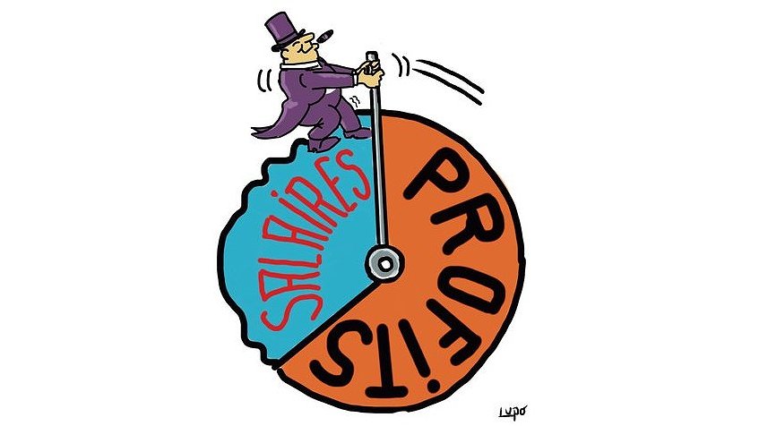 Illustration - La bourgeoisie mène une guerre sociale